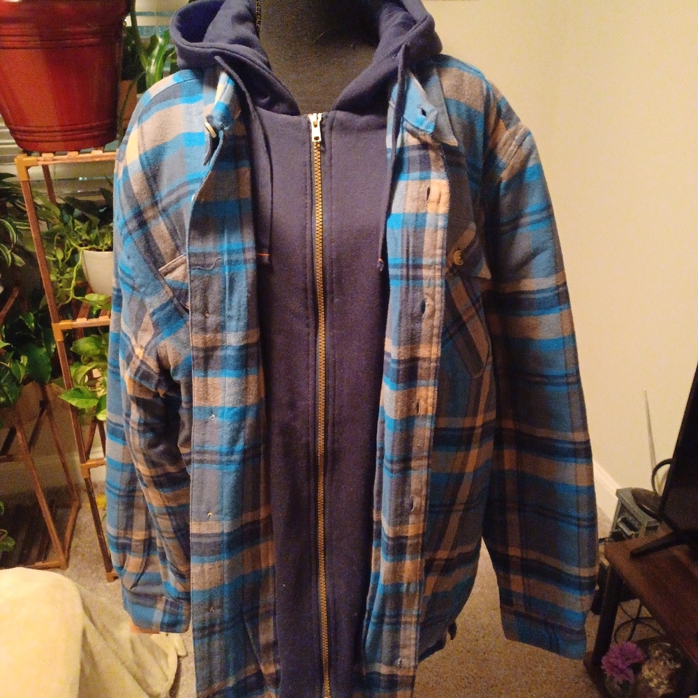 Blue Plaid Jacket